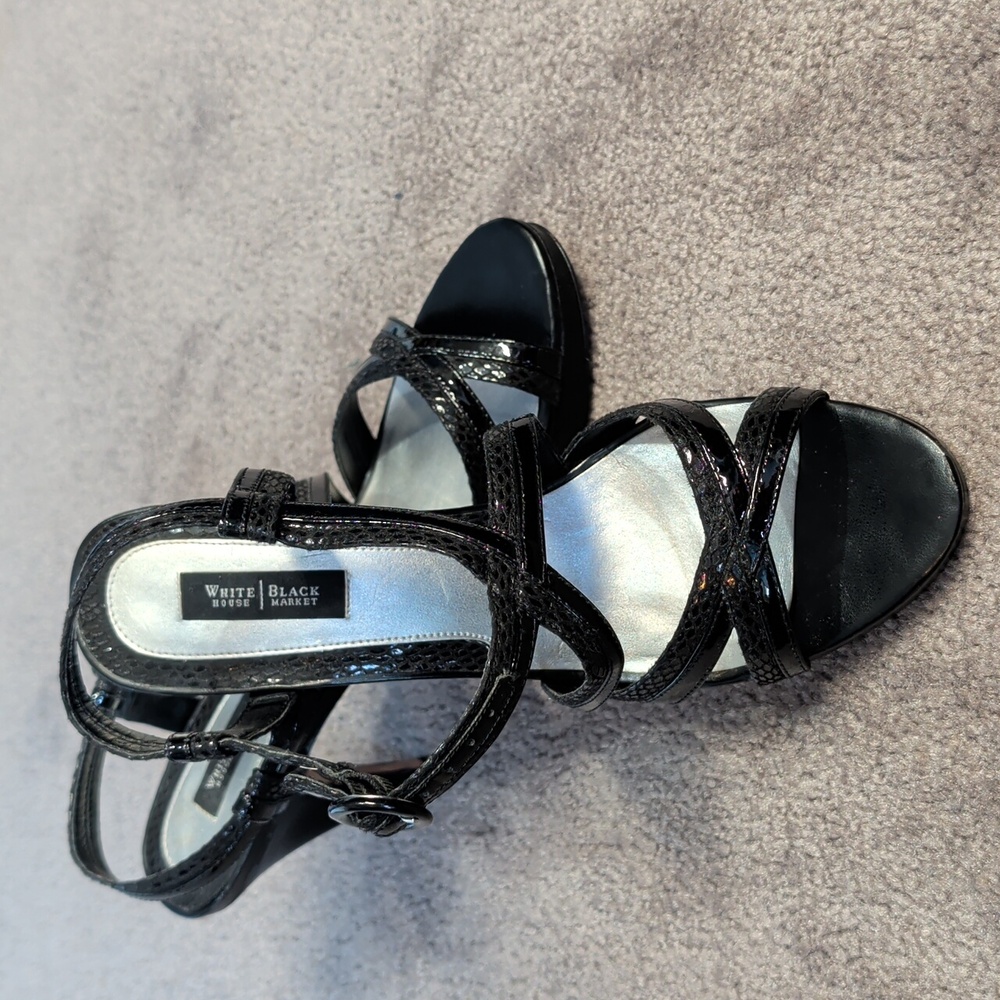 WHBM strappy heels